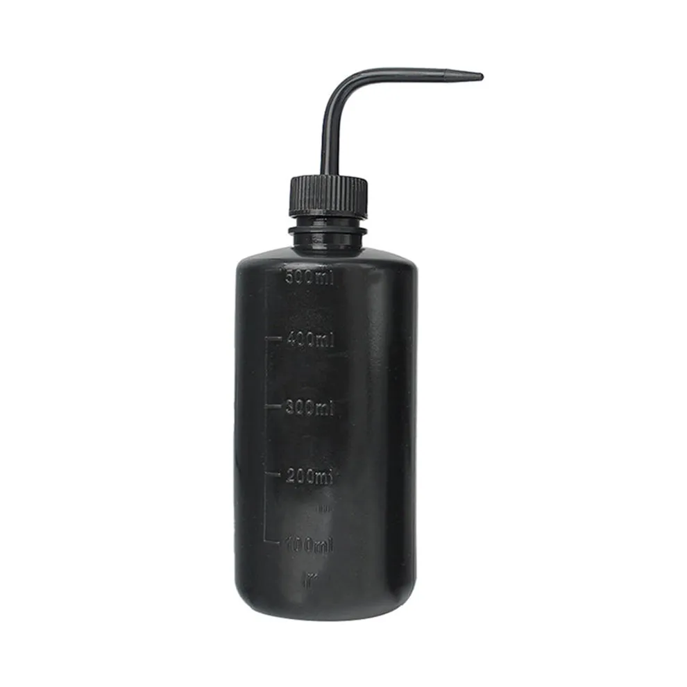 PISETA DE PLASTICO (500ML) (Negro)